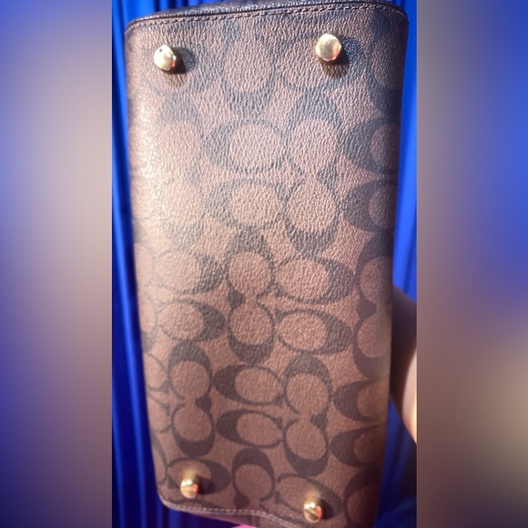 COACH Rowan Satchel in Signature Canvas, NWT - Picture 10 of 14